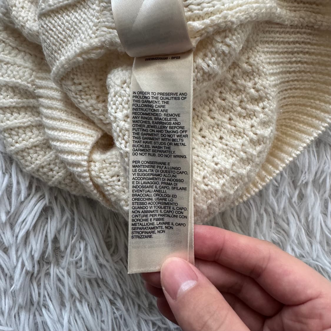 DIESEL 일본빈티지 니트 디젤 빈티지니트 디젤니트 m 44 상품이미지9