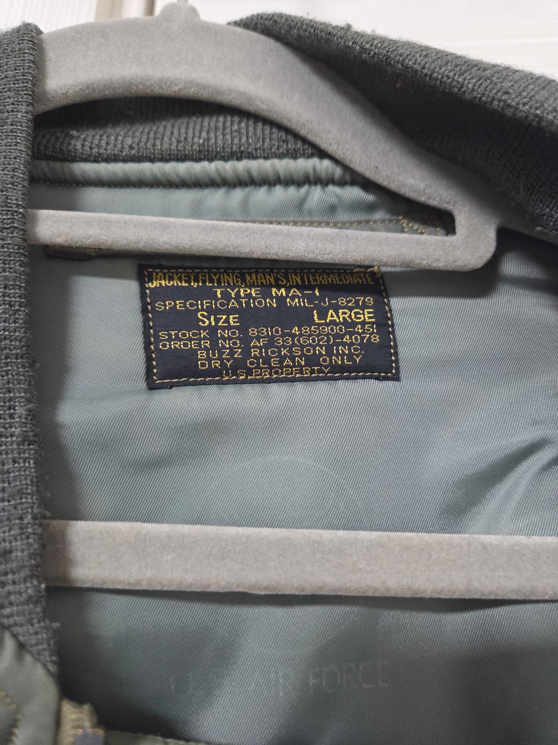 버즈릭슨 ma-1 상품이미지4