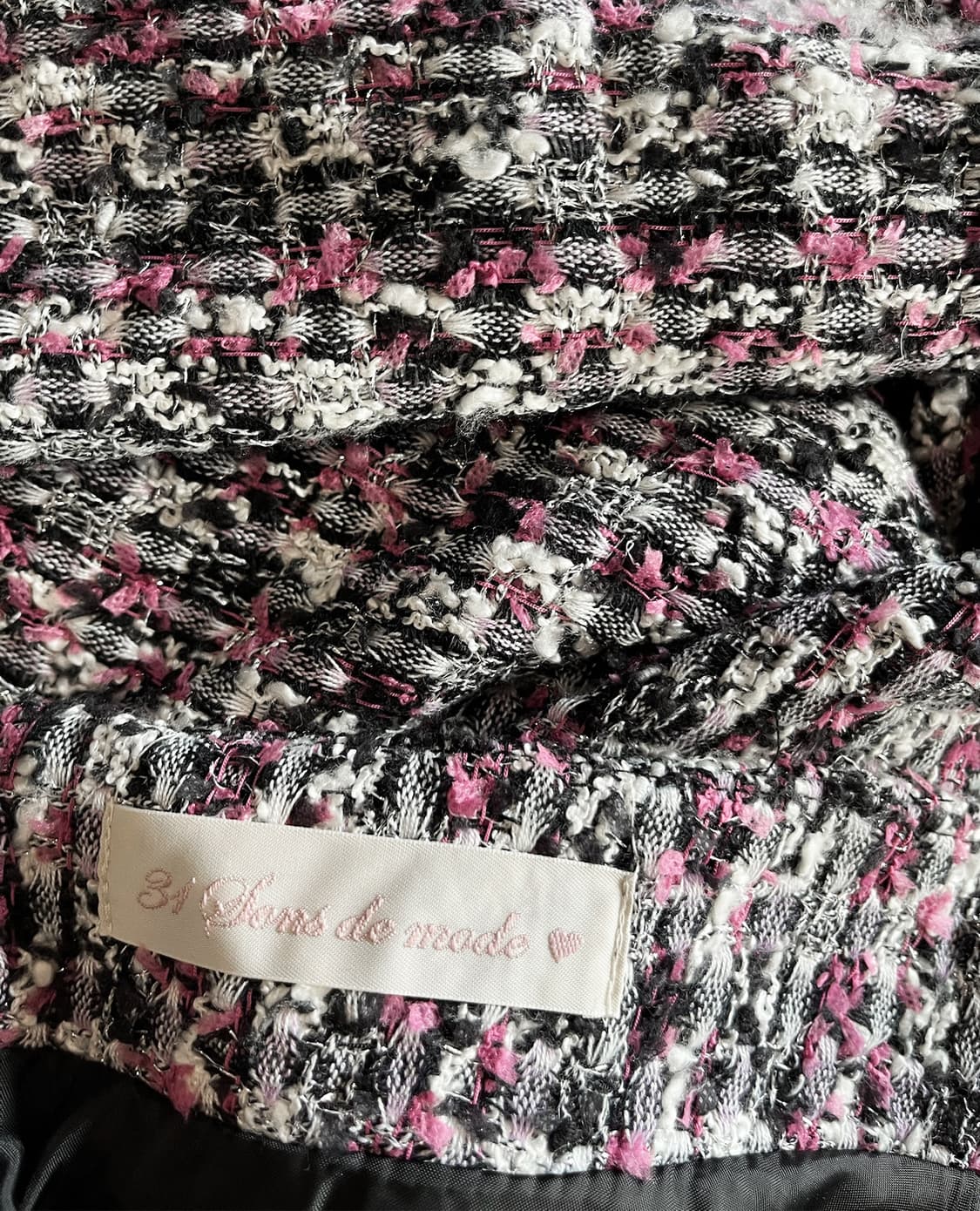 31 SONS DE MODE tweed fringe flare skirt 상품이미지9