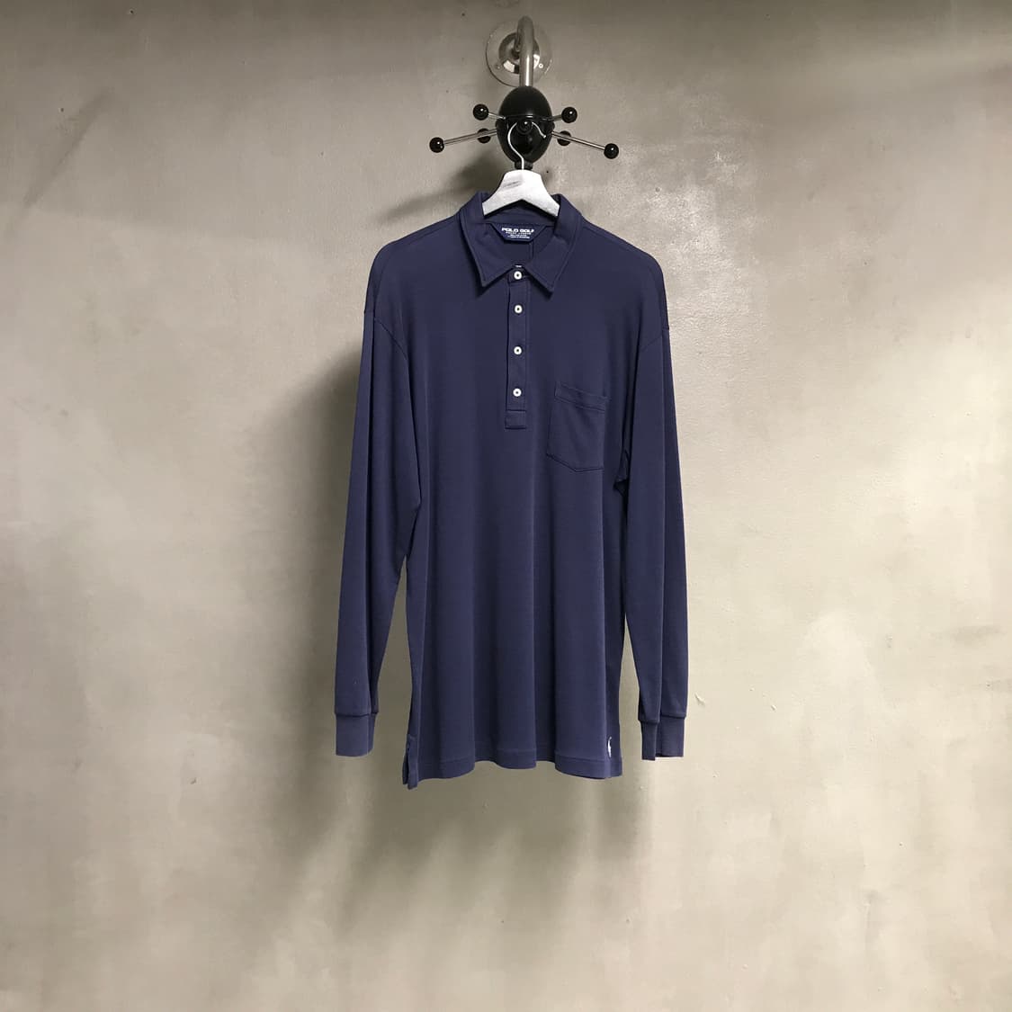 폴로 랄프로렌 PK 긴팔 카라티 네이비 L 상품이미지1