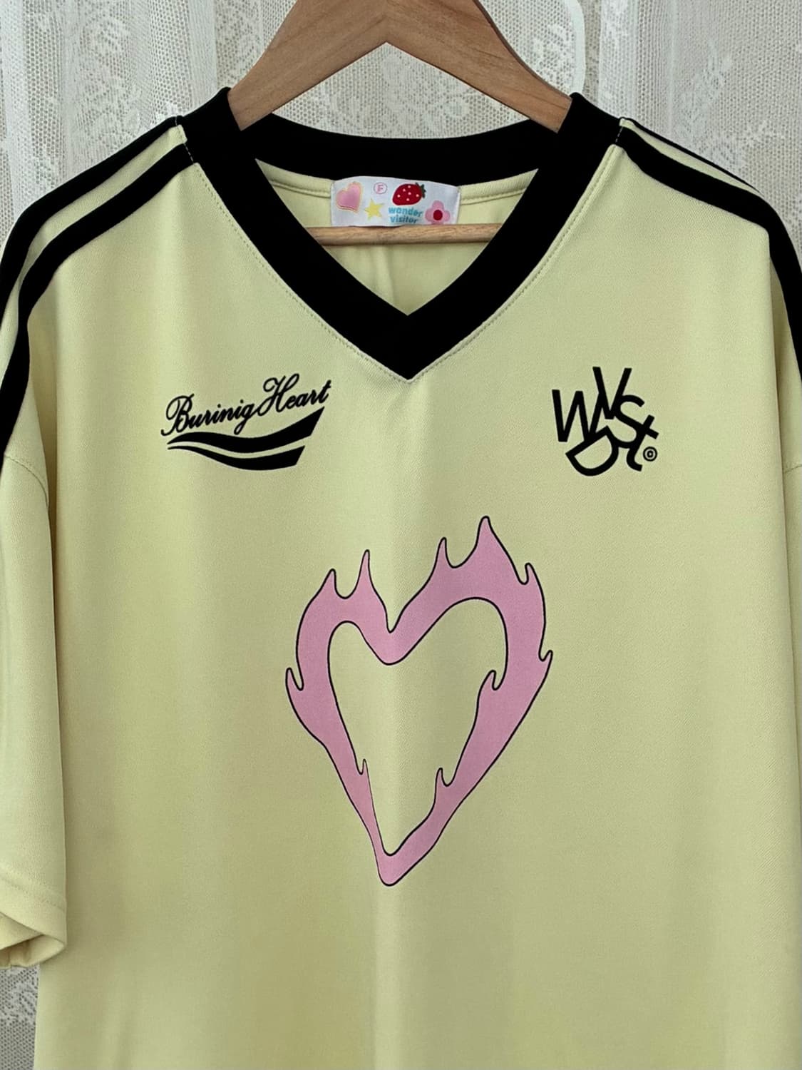 F) 원더비지터 져지 티셔츠 레몬 상품이미지3