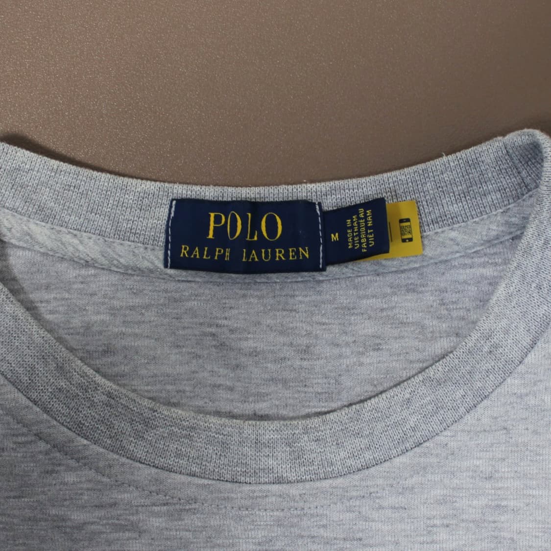 Polo 폴로 랄프로렌 QR신형 올오버 포니 지수 그레이 맨투맨 상품이미지3