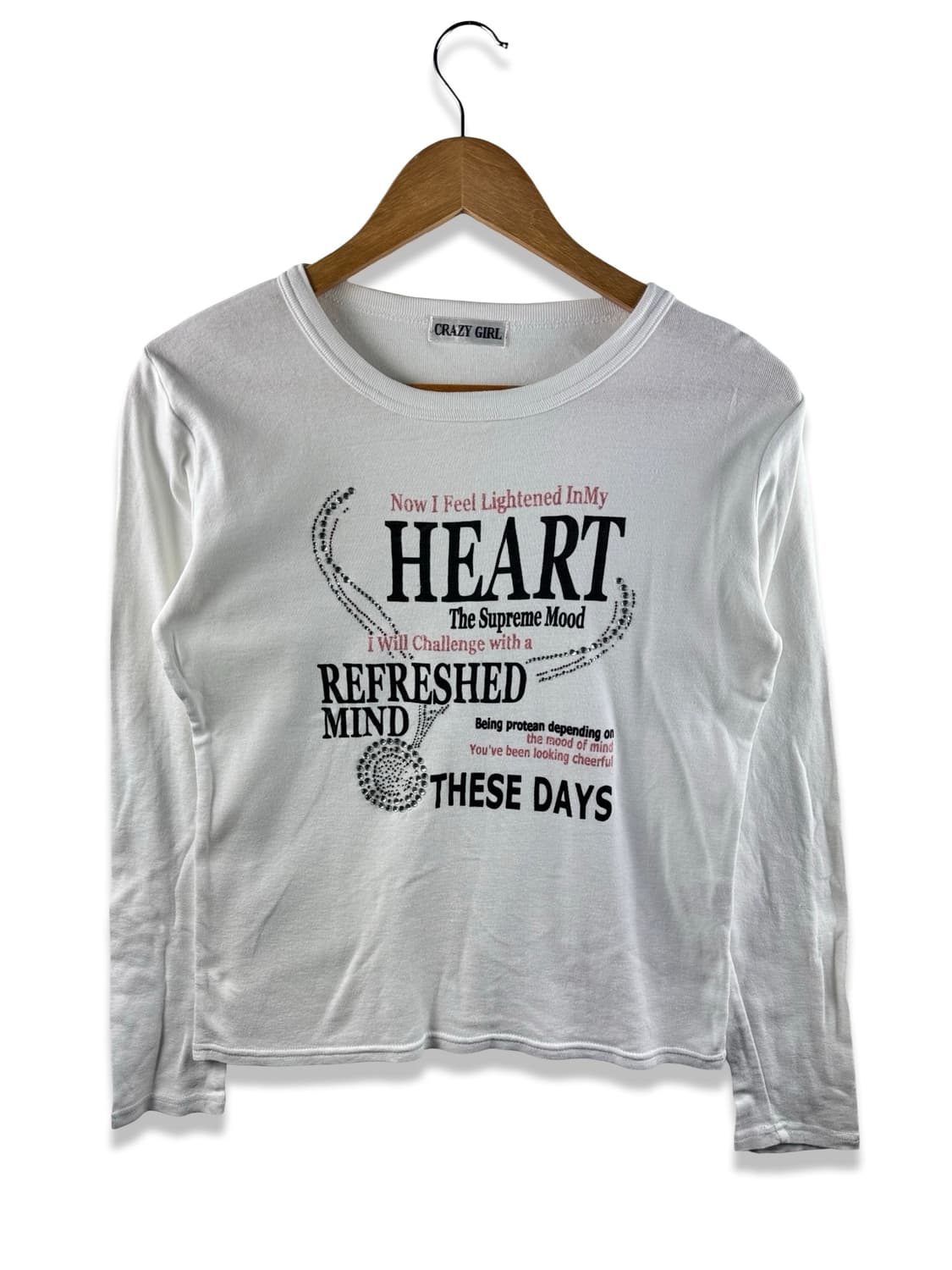 JPN Y2K 레터링 롱슬리브2012 상품이미지1