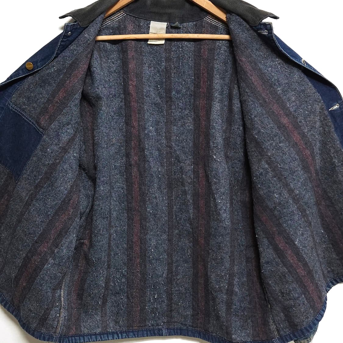 50)carhartt 칼하트 1980s 데님 초어자켓 워크자켓 상품이미지5