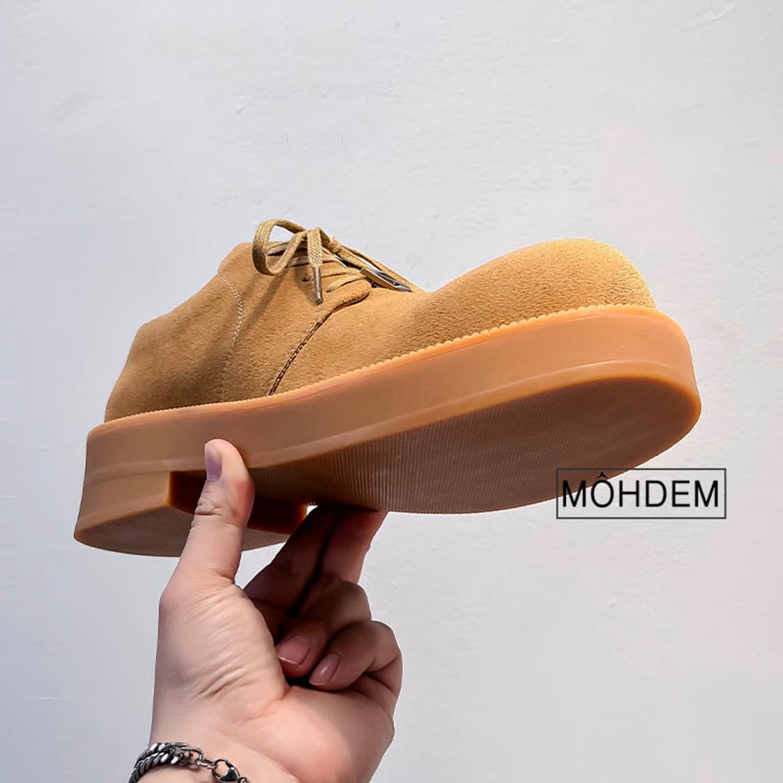 [premium] 앤더슨 라운드 더비 스웨이드 구두 상품이미지4