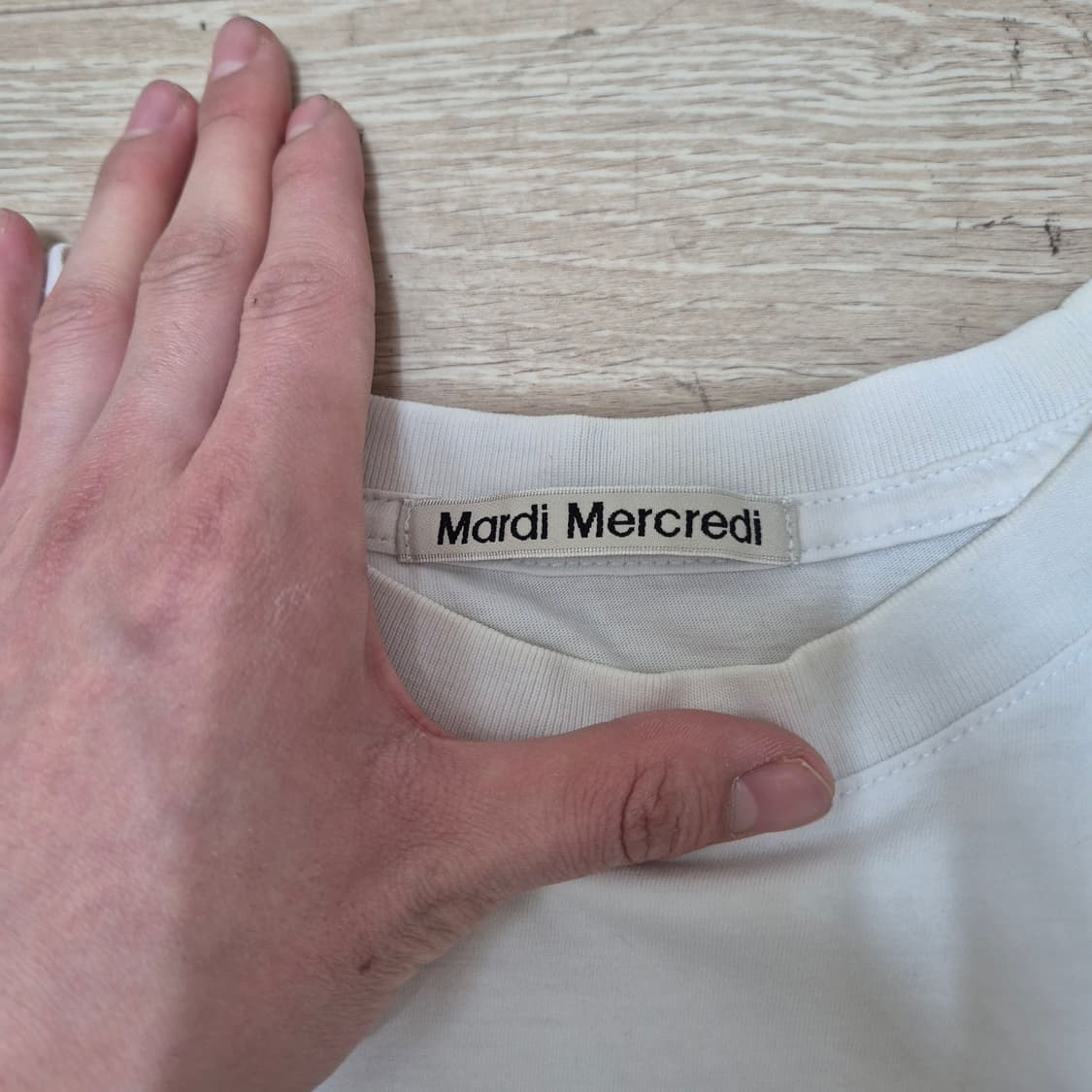 마르디 메크르디 플라워 로고 반팔티 M(95) 상품이미지5