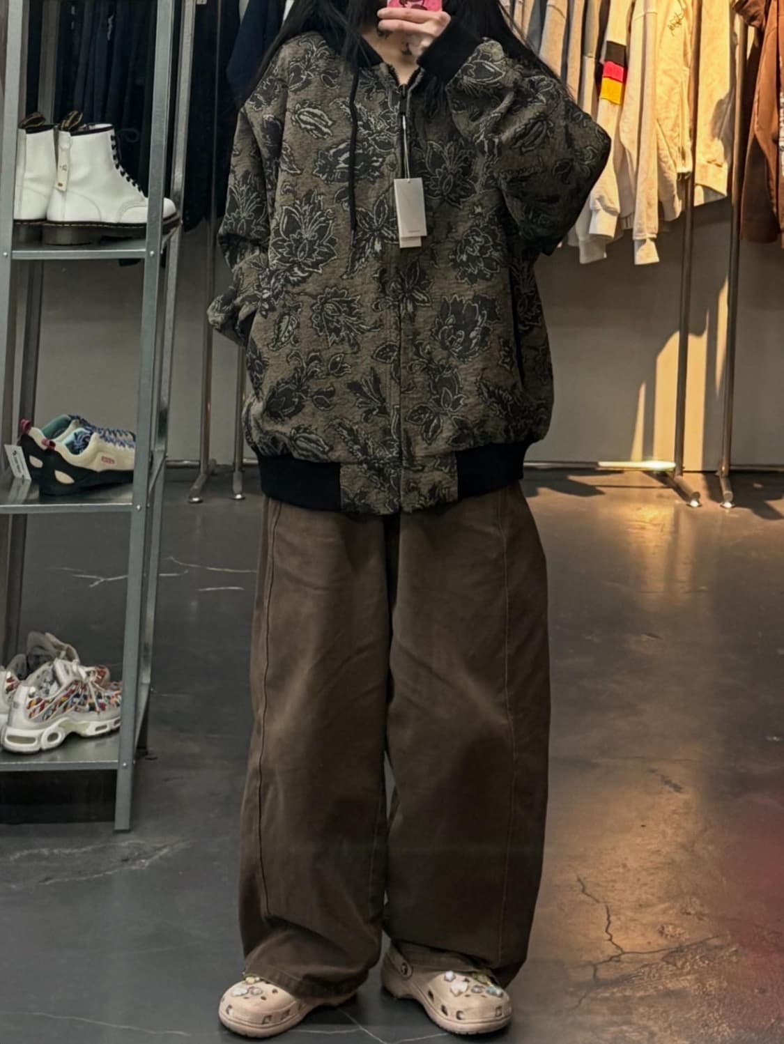 디스이즈네버댓 플로얼 워크 자켓 A3416 상품이미지1