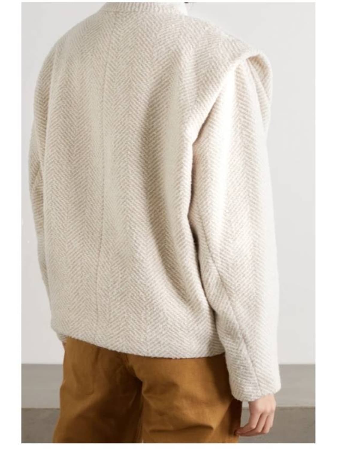 34/ 이자벨마랑 드로고 헤링본 우븐 자켓 상품이미지3