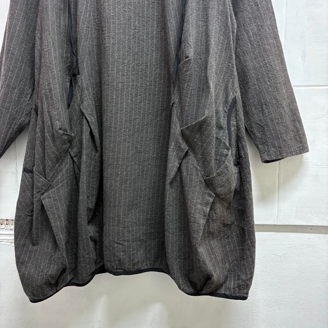 펌킨 스트라이프 벌룬 모리걸 원피스 (JPN) 상품이미지3