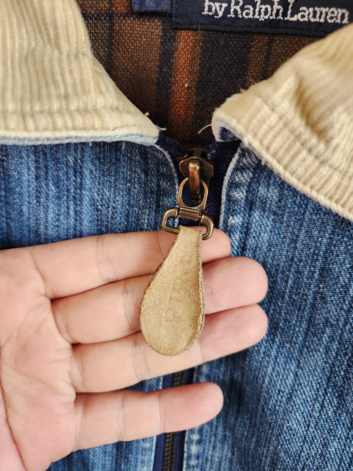 폴로 랄프로렌 코듀로이 베이포트 블루종 데님 자켓 105 상품이미지6