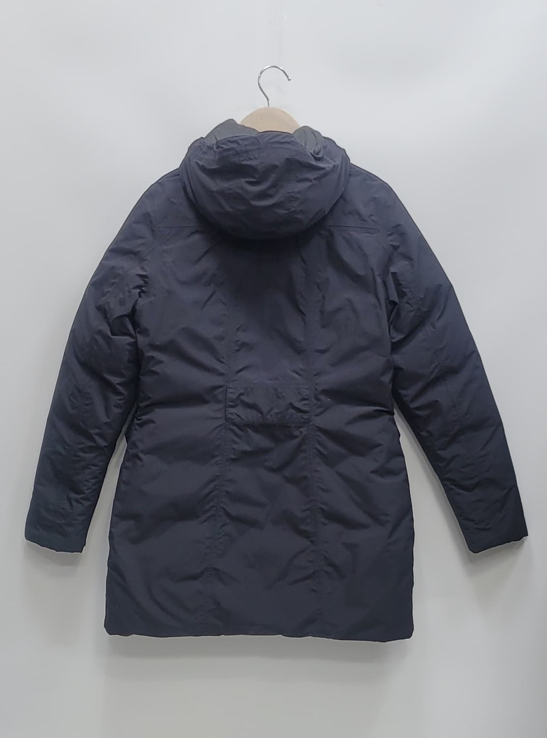 노스페이스 하이벤트 후드 구스 다운 패딩 자켓 / 여 S 블랙
 상품이미지2