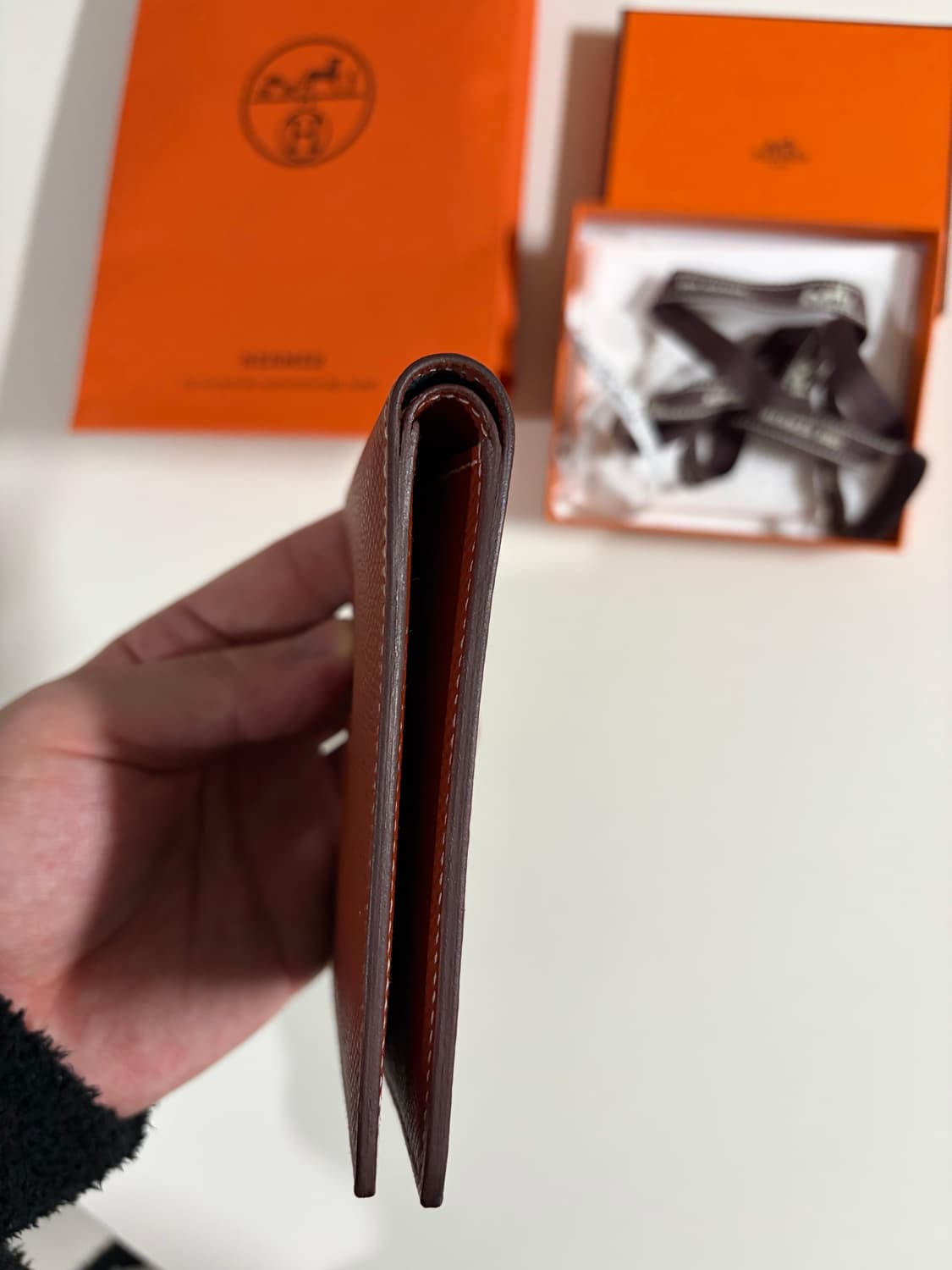 에르메스 시티즌 반지갑 골드 상품이미지6