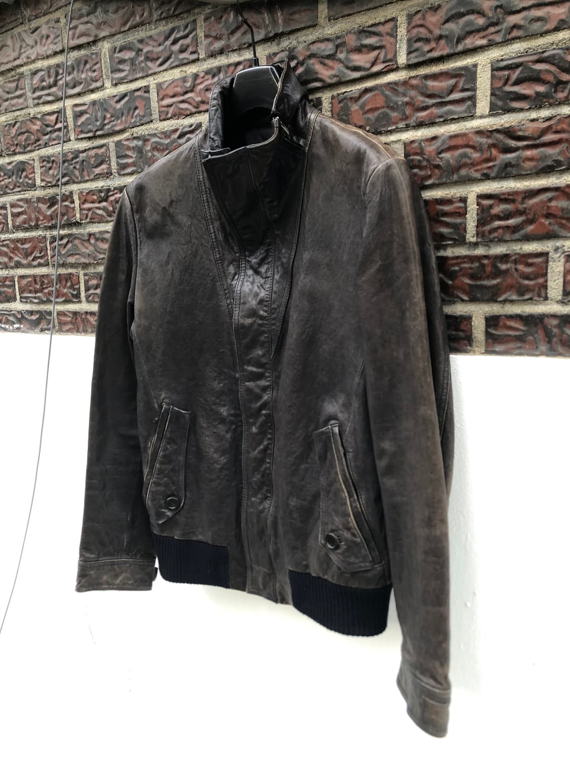 Wooyoungmi Sheep Skin Leather Jacket 상품이미지5