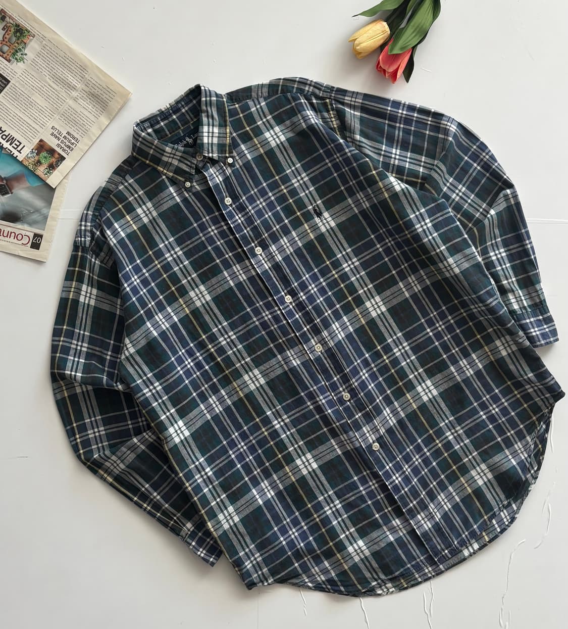 Polo 폴로랄프로렌 BLAKE 체크 셔츠 상품이미지1