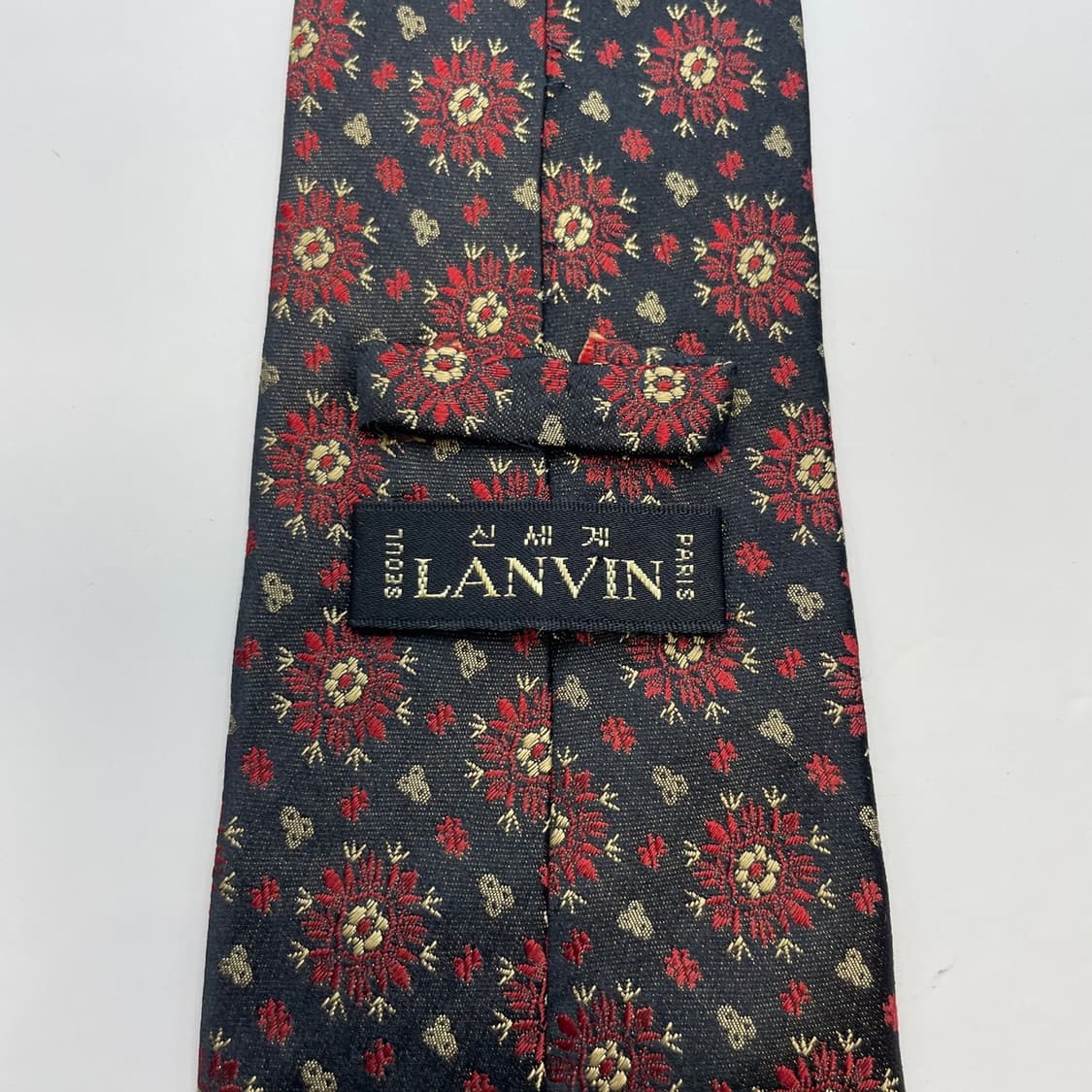 304) (LANVIN) 랑방 패턴 넥타이 상품이미지5