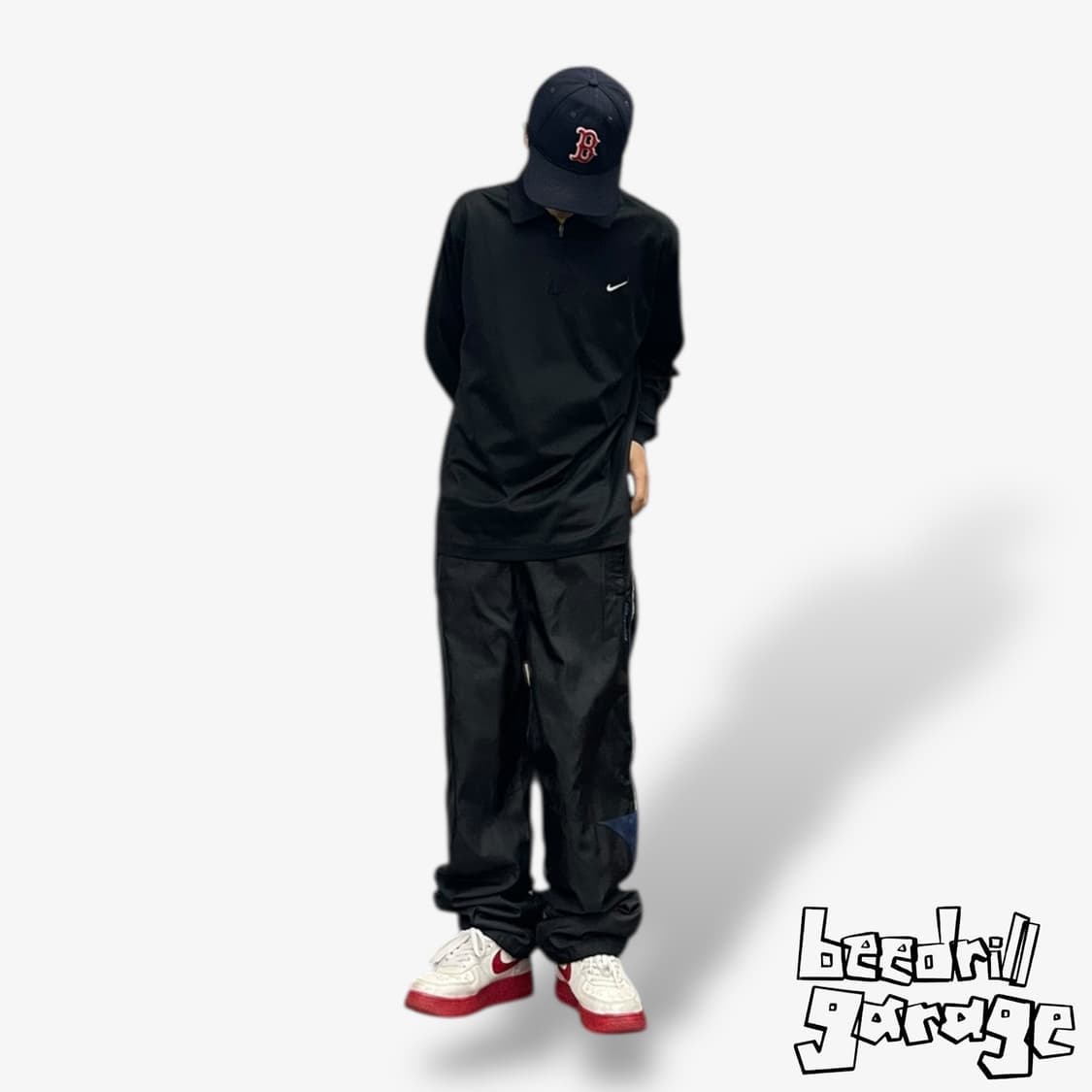 리복 누빔 우븐팬츠 상품이미지1