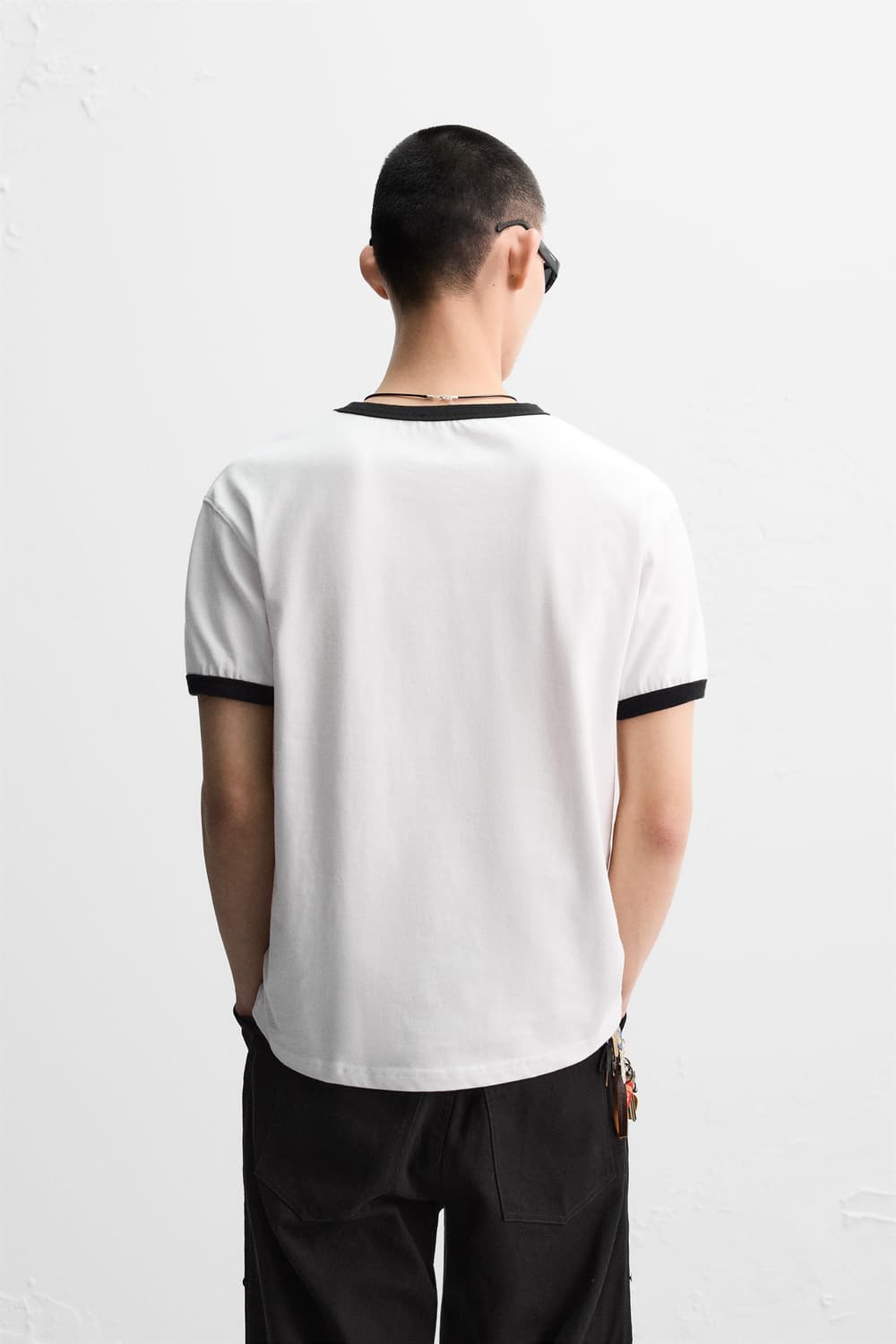 자라 앤더슨벨 초회판 립 콘트라스트 티셔츠 XL 상품이미지6