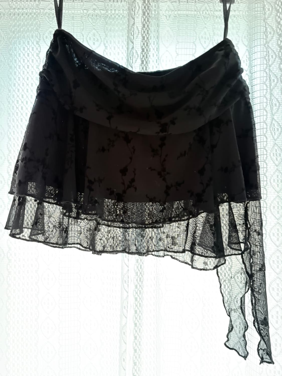 모텔락스 플로럴 쉬폰 스커트 상품이미지1