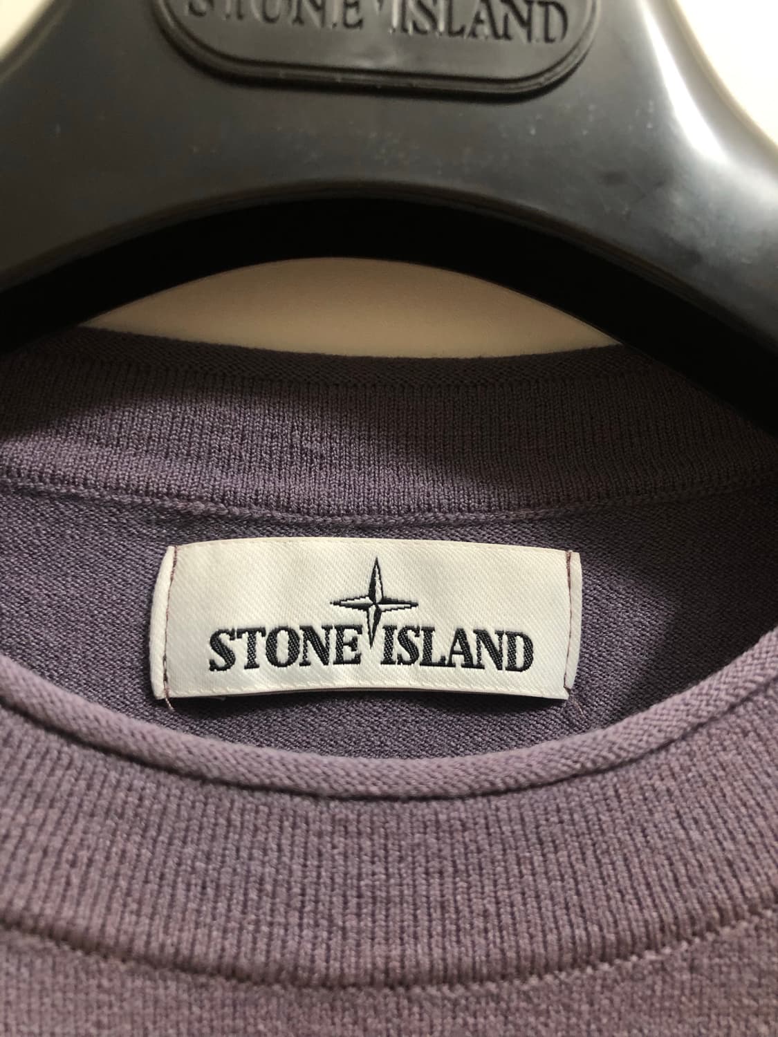 [S] 스톤아일랜드 스트레치 울니트 퍼플 상품이미지4