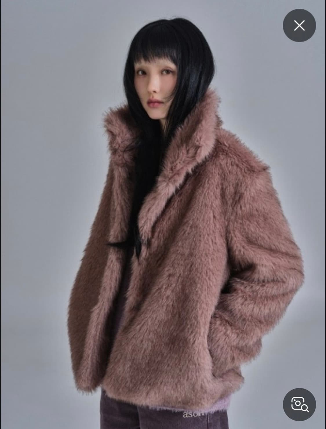 애즈온 퍼자켓 상품이미지1