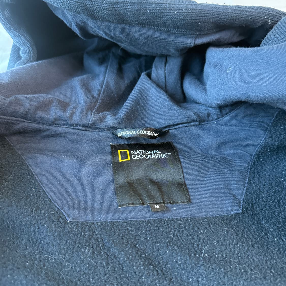 내셔널지오그래픽 러닝 경량패딩 후드 M 상품이미지3