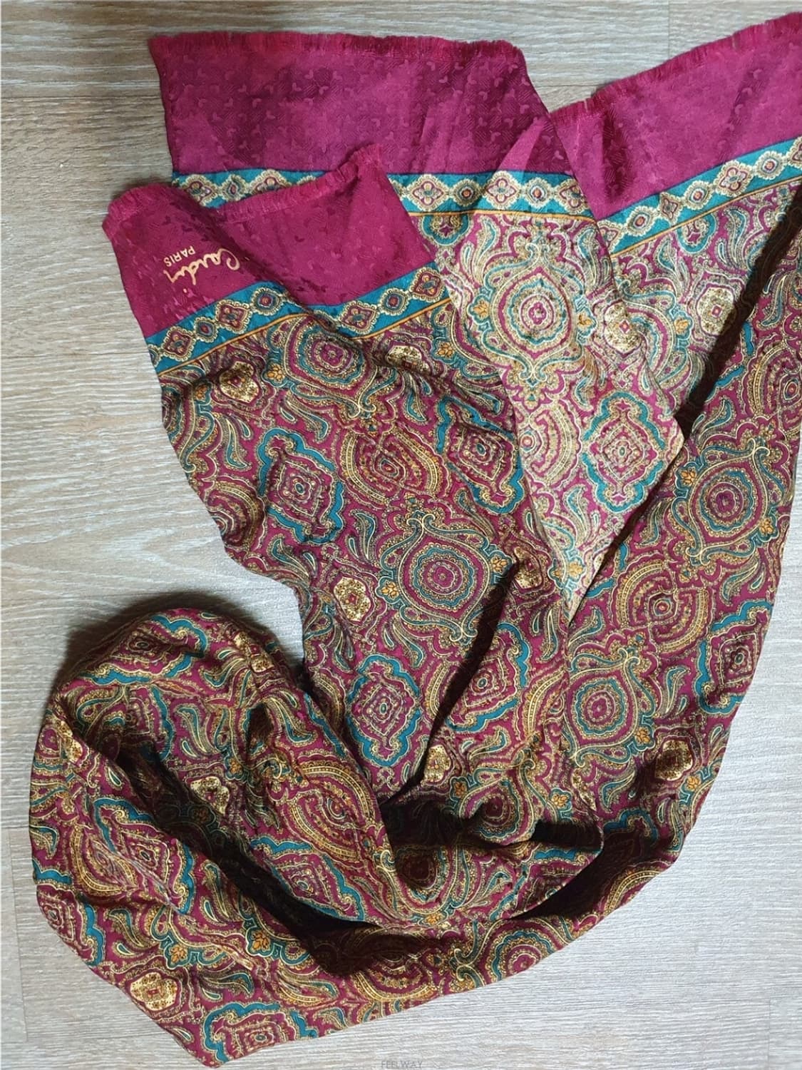 피에르 가르뎅(정품)럭셔리한 디자인의 가장멋진 남성 실크머플러 목도리 스 상품이미지1