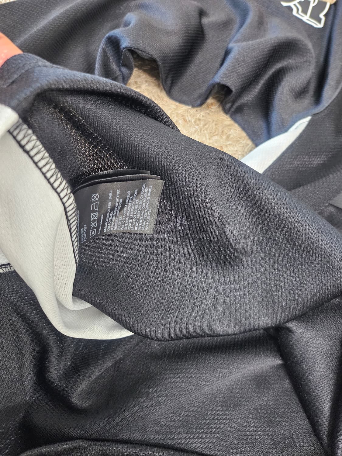 (XL-100) H&M 롱 슬리브 메쉬 탑 긴팔티 풋볼 져지 상품이미지8