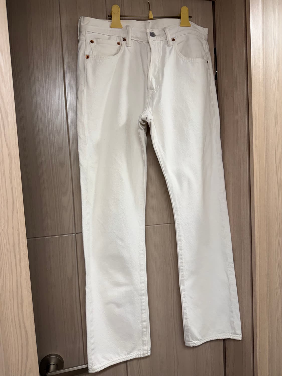 리바이스 501 화이트 진 상품이미지1