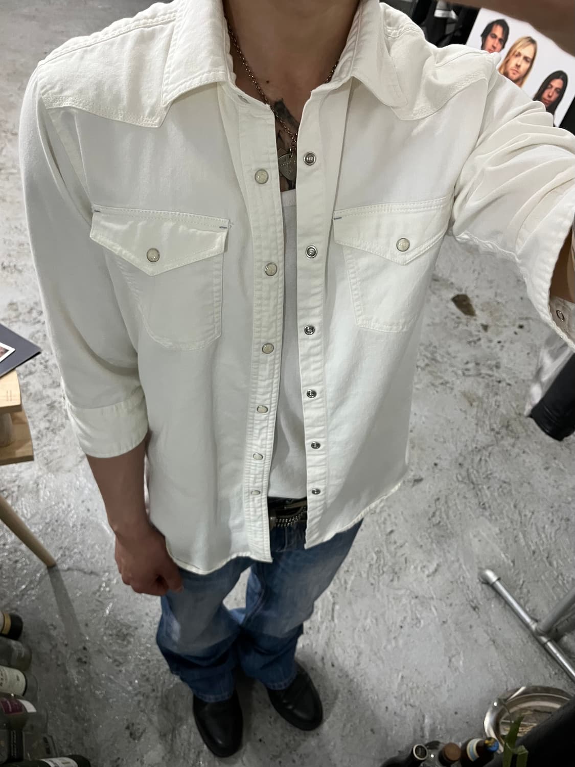 Beno western shirt 상품이미지3