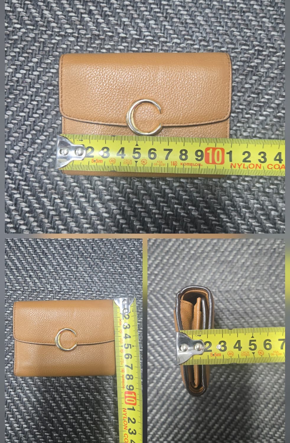 쿠론 C 반지갑 브라운 상품이미지10