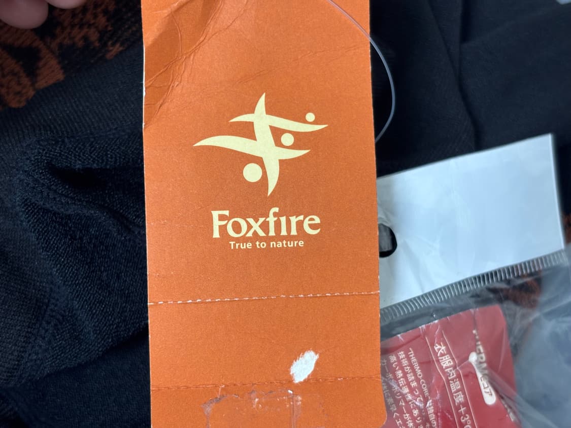 폭스파이어 히트텍 여성 레깅스 노르딕 패턴 미사용품 일본제 상품이미지9