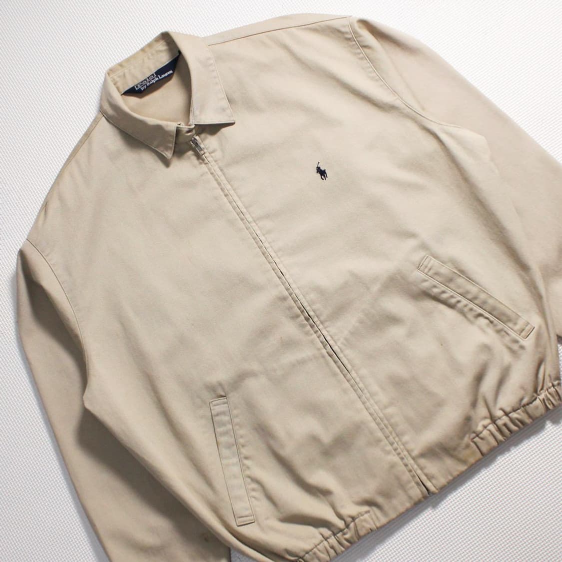 Polo 폴로 랄프로렌 베이지 해링턴 자켓 상품이미지3