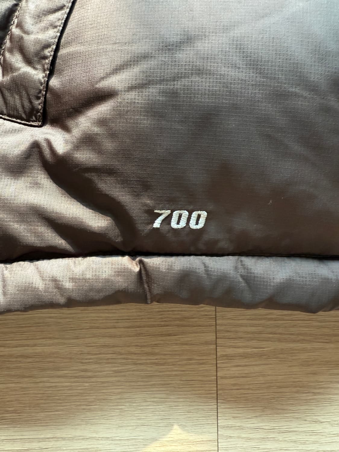 노스페이스 700 필 파워 패딩 조끼 브라운 상품이미지4