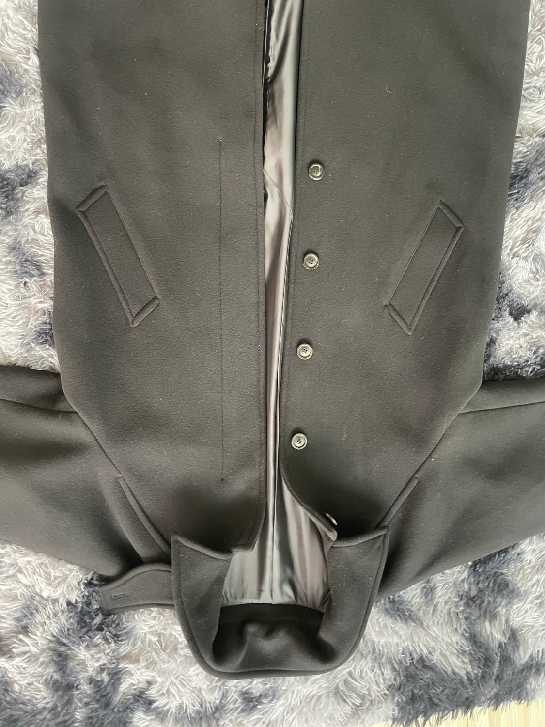 24FW 쿠어 벨란디 캐시미어 블렌드 발마칸 블랙 M 사이즈 상품이미지3