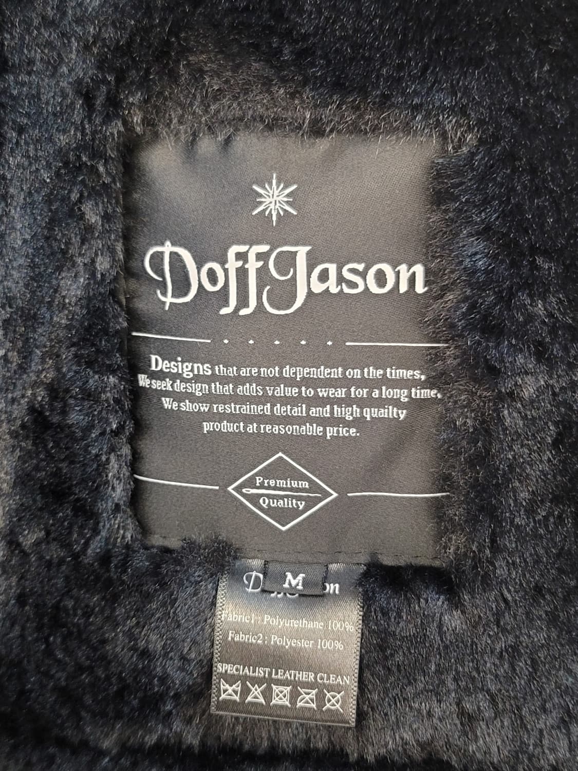 도프제이슨 솔리드 무톤 자켓 무스탕 판매 상품이미지7