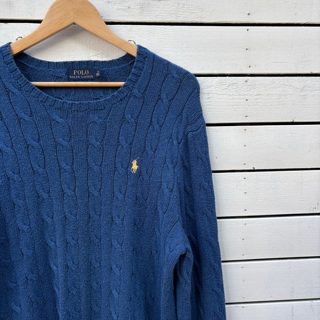 Polo 폴로 케이블 꽈배기 니트 상품이미지3