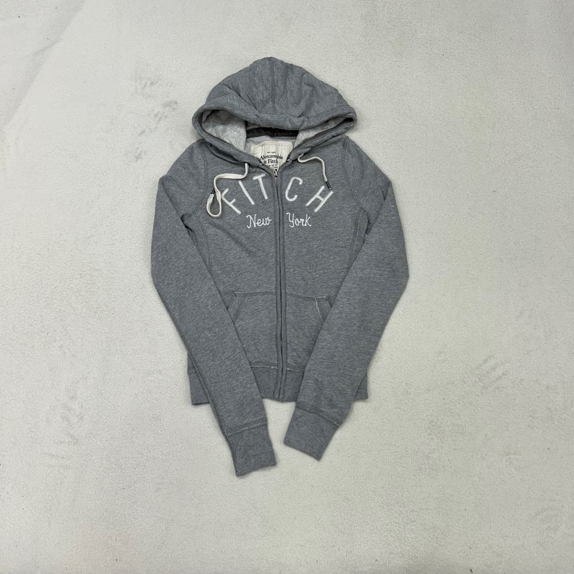 Abercrombie gray hood zip-up 상품이미지4