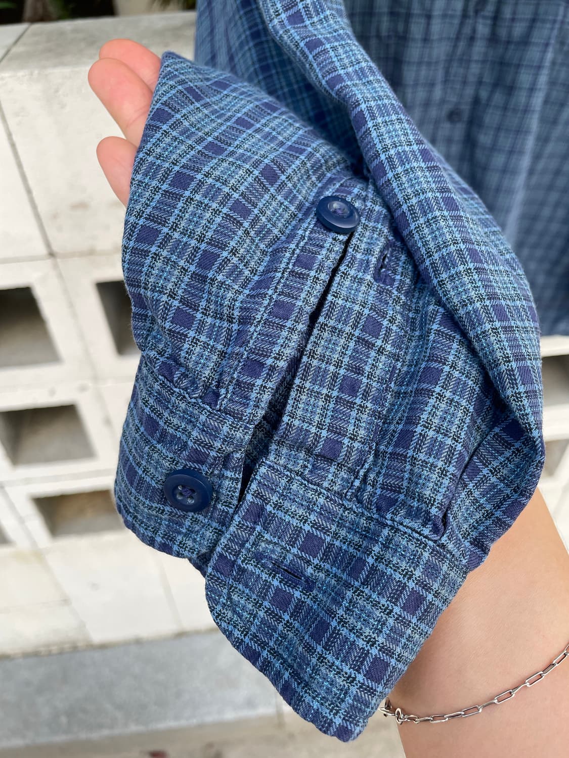 파타고니아 오가닉 체크셔츠 xl 상품이미지3