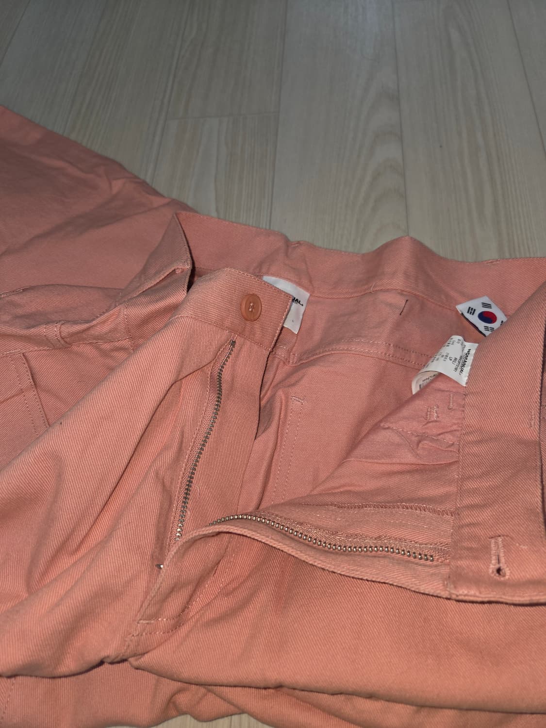 노메뉴얼 빈티지레드 와이드 팬츠 상품이미지4