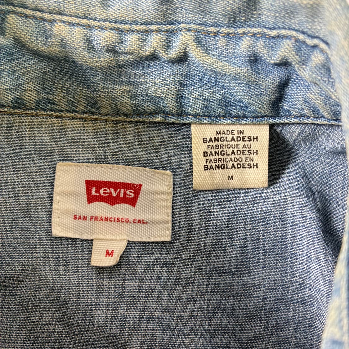 Levi's  리바이스 레드탭 투포켓 데님셔츠  상품이미지5