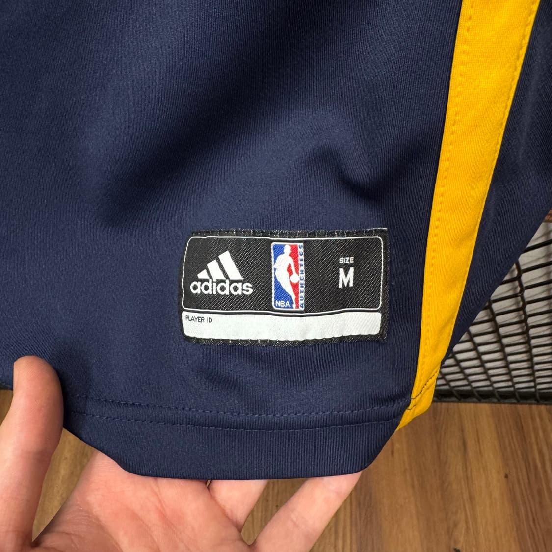 아디다스 X NBA 인디아나 페이서스 유스 스윙맨 저지 네이비 상품이미지7