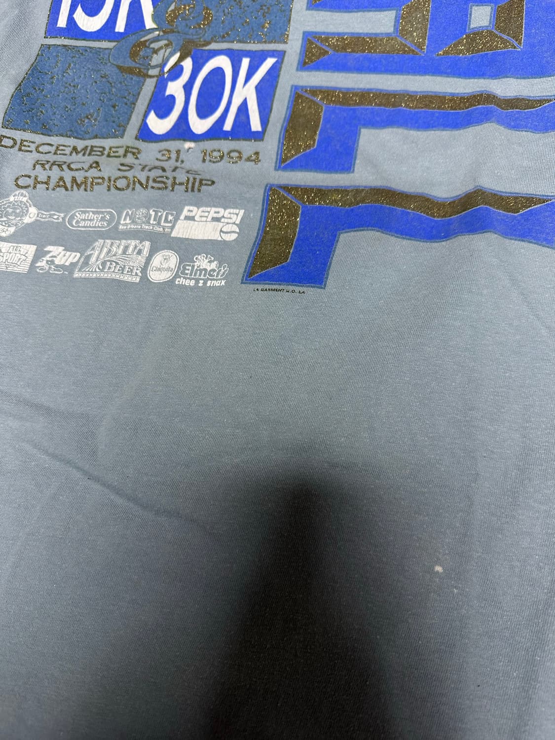 90s 빈티지 미제 헤인즈 반팔 티셔츠 XL 수소봉제 싱글스티치 상품이미지7