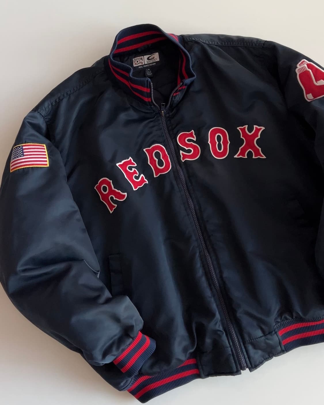 쿠퍼스타운 보스턴 레드삭스 베이스볼 자켓 L 상품이미지3