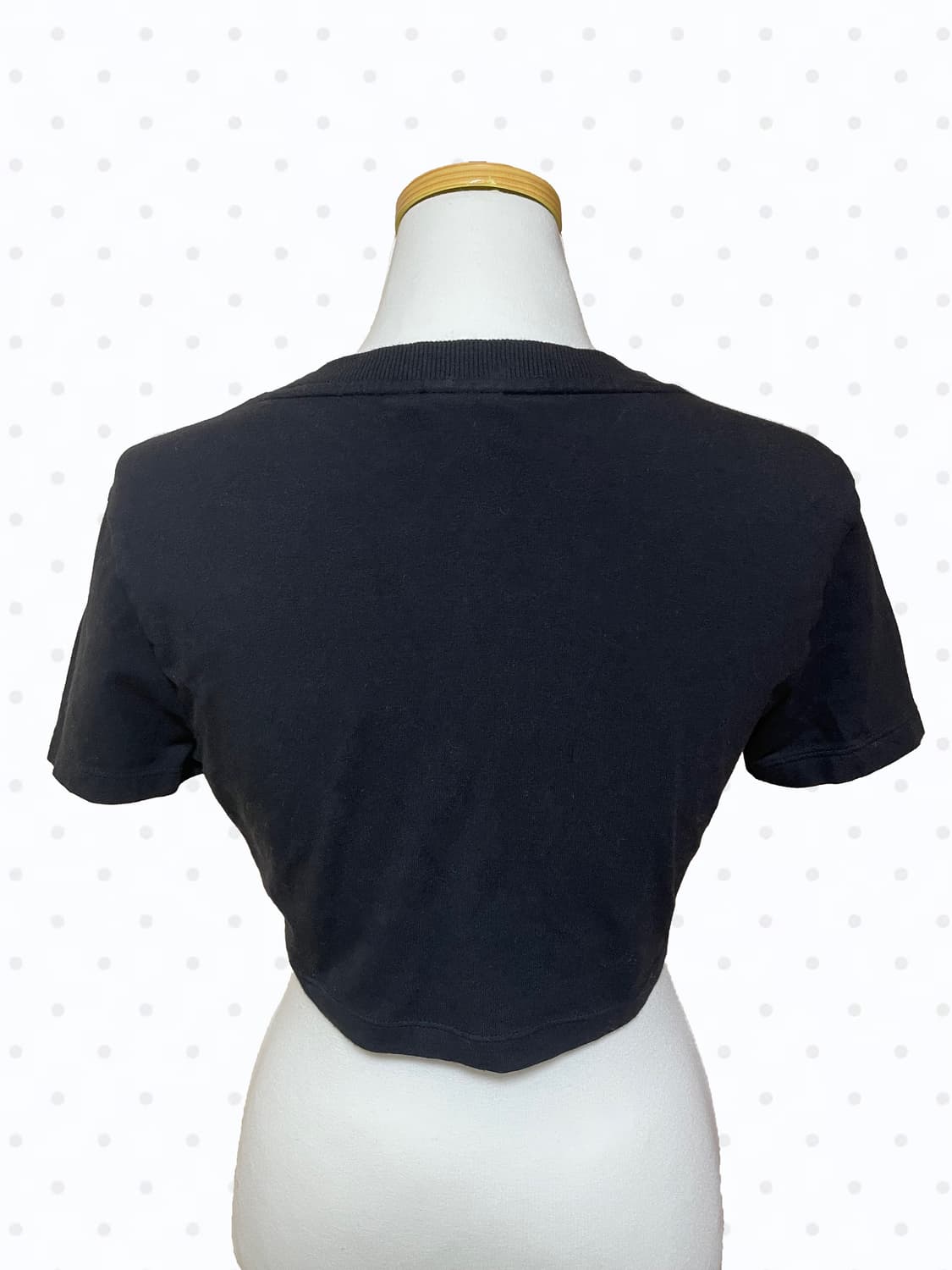 🖤빈티지 아디다스 제니 블랙 브이넥 삼선 크롭 반팔탑 상품이미지4