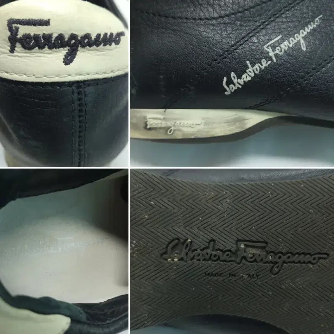 [정품] 살바토레 페라가모 레더 스니커즈 (265~270) 상품이미지6