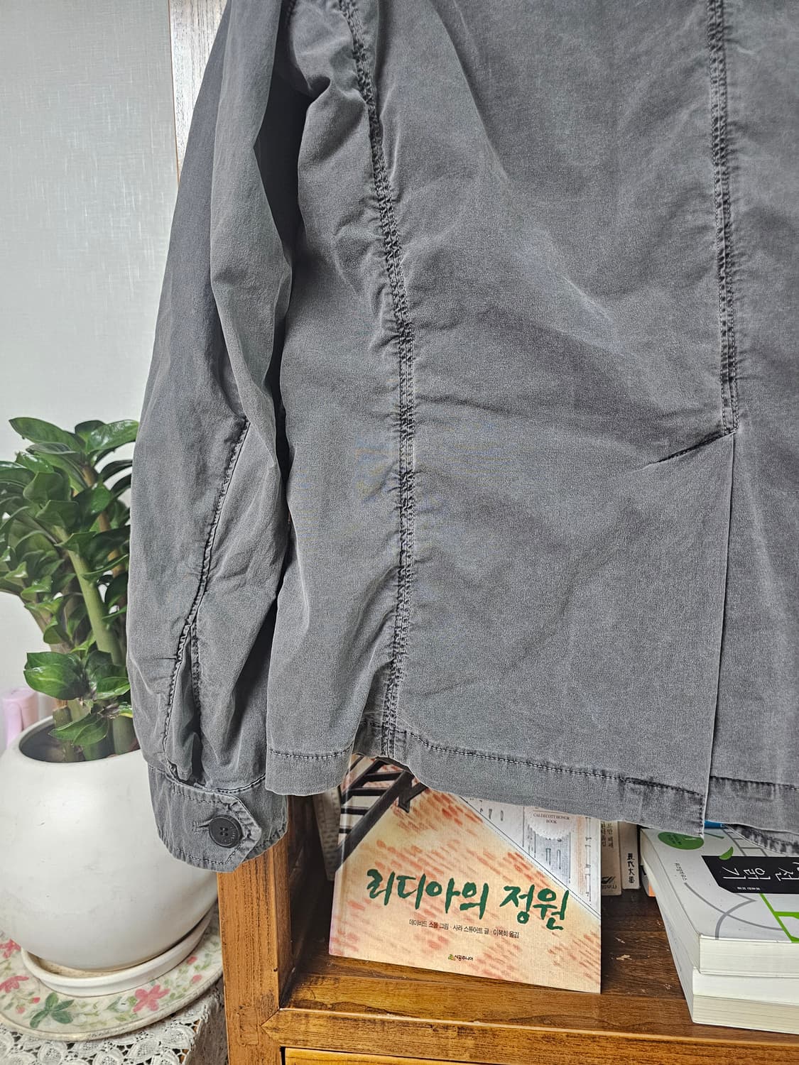 희귀매물)씨피컴퍼니 가먼트다잉 자켓 팔아요 cp컴퍼니 100 95 m l 상품이미지10