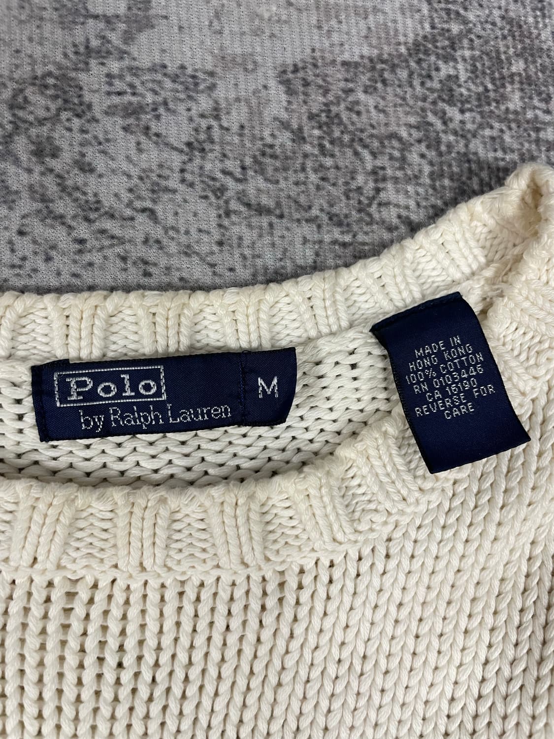 90s Polo RL 성조기 니트 상품이미지5