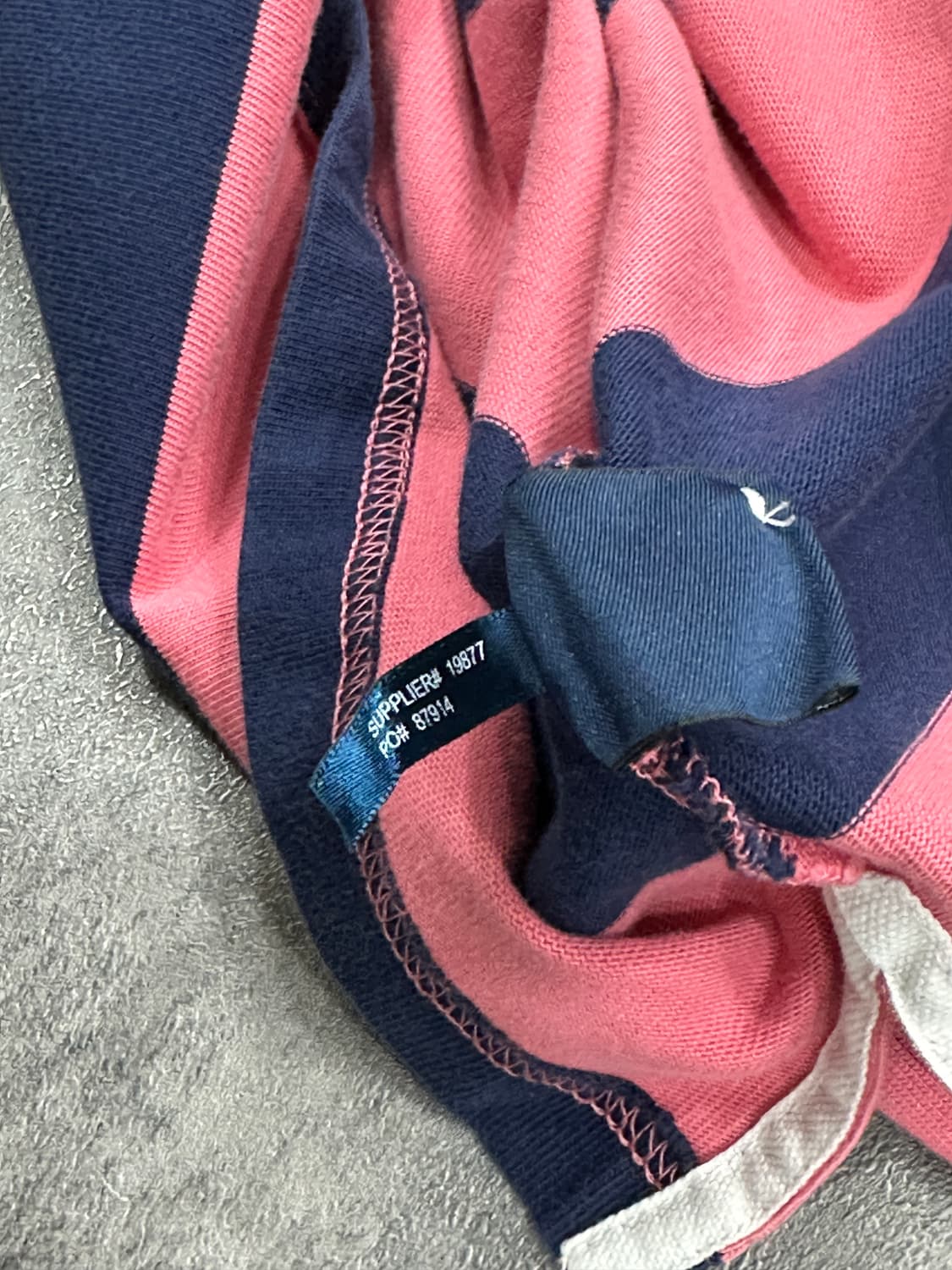 랄프로렌 핑크 럭비 티셔츠 상품이미지7