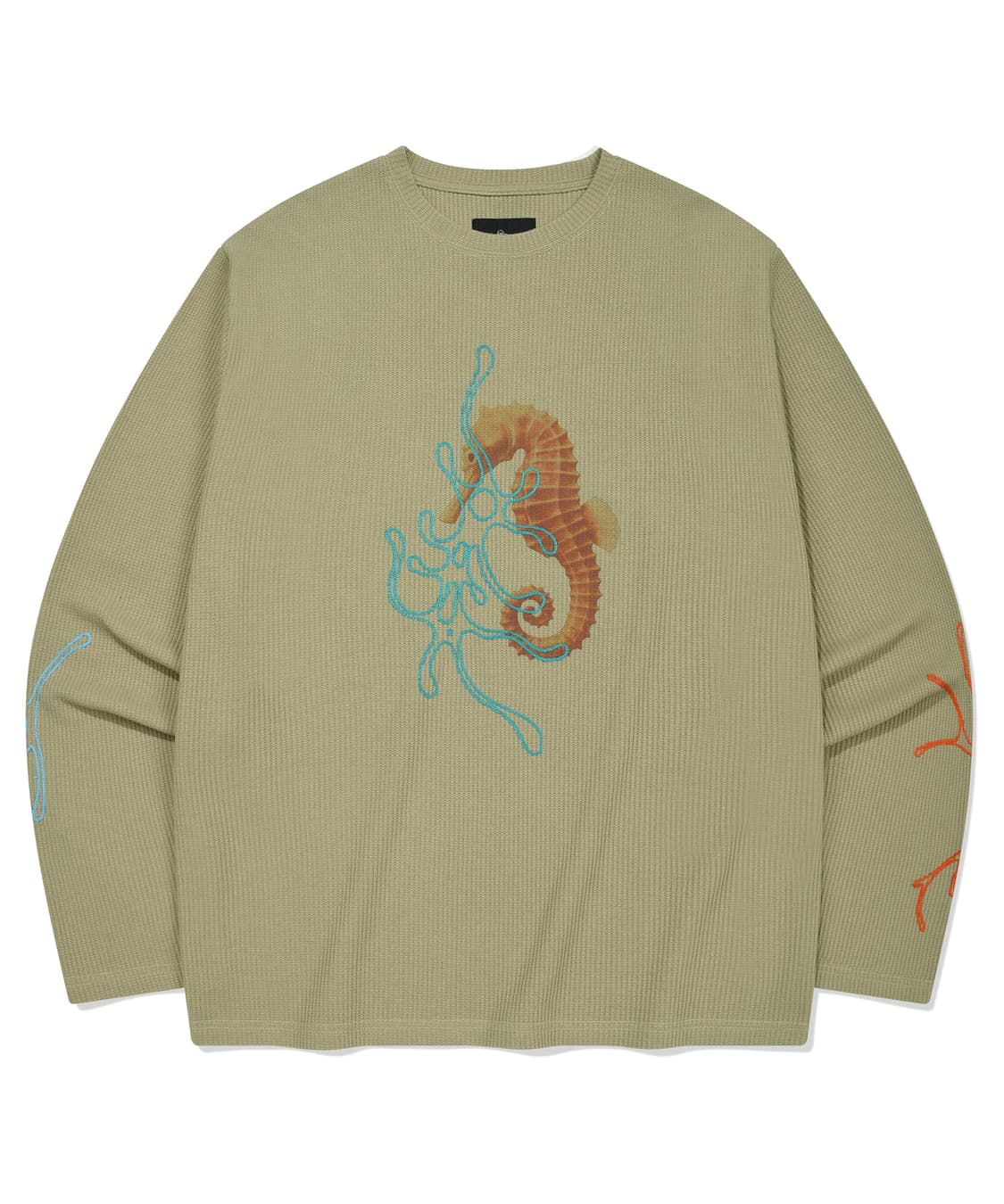 SEA HORSE LONG SLEEVE [LIGHT GREEN] 상품이미지2