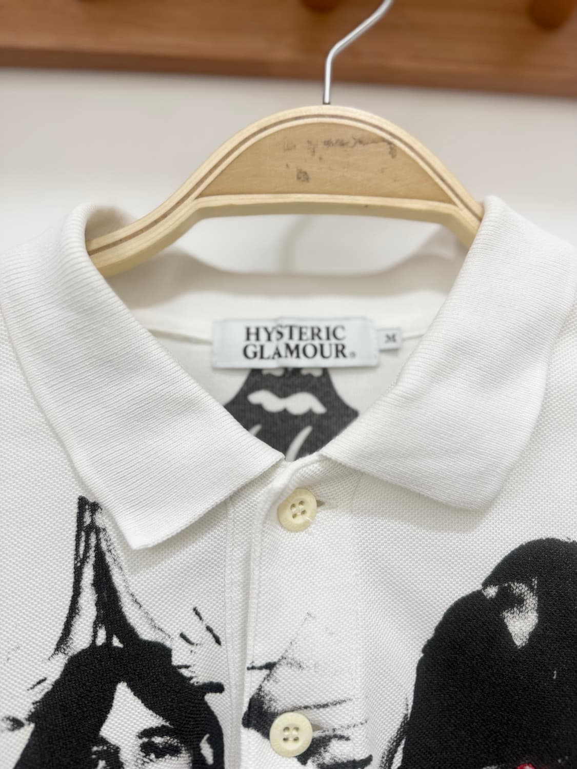 Hysteric Glamour Rolling Stones Polo 상품이미지5